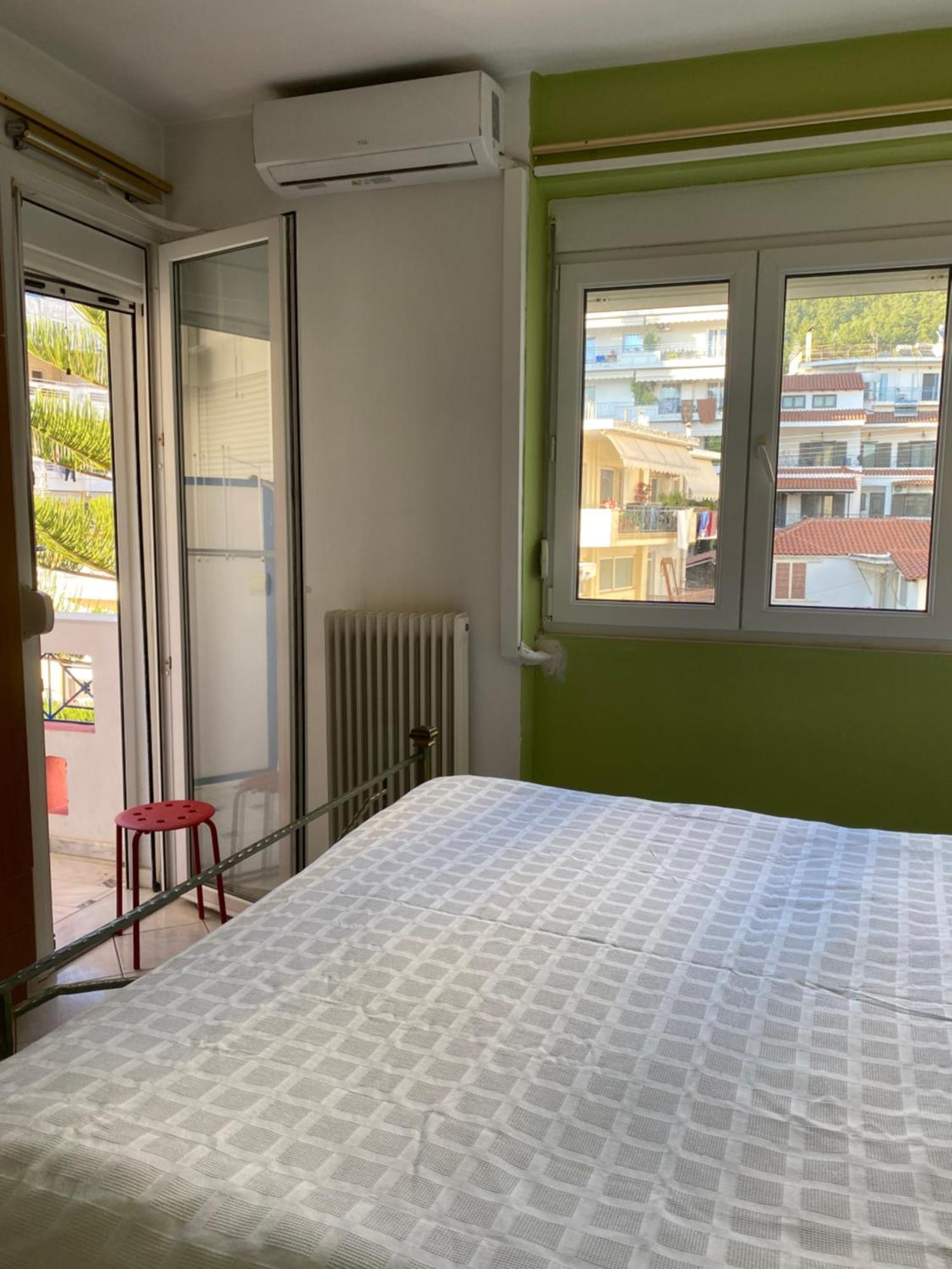 Maria'S Roomstudios Apartments Flats To Let Seaside Heart City Chantzara Spyropoulos إيغومينيتسا المظهر الخارجي الصورة